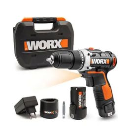 Worx WX128.3 12Volt/2.0Ah Li-ion Çift Akülü Profesyonel Şarjlı Matkap