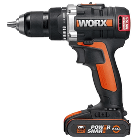 Worx WX175 20 V 2.0 Ah Li-İon Çift Akülü Kömürsüz Profesyonel Şarjlı Matkap