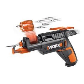 Worx WX255 4Volt/1.5Ah. Li-ion Şarjlı Şarjörlü Tornavida + 6 adet Bits Uç + Vida Tutucu