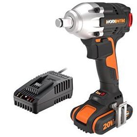 Worx WX272.9C 20 Volt 2.0 Ah Li-Ion Tek Akülü Şarjlı Kömürsüz Profesyonel Somun Sıkma Makinesi