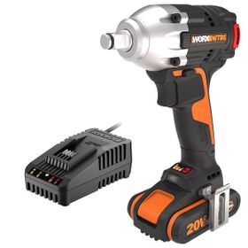 Worx WX272.9C 20 Volt 2.0 Ah Li-Ion Tek Akülü Şarjlı Kömürsüz Profesyonel Somun Sıkma Makinesi