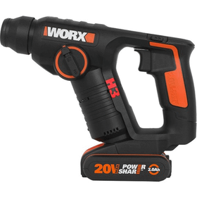 Worx WX394.3 20 V 2.0 Ah Li-İon 1.5j 9 Adet Uç Mandren Profesyonel SDS-Plus Pnömatik Şarjlı Matkap