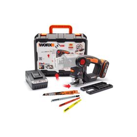 Worx WX550 20 V 2.0 Ah Li-İon Profesyonel Dekupaj ve Tilki Kuyruğu Testere