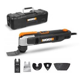 Worx WX686 250 Watt Profesyonel Çok Amaçlı Devir Ayarlı 19 Aksesuarlı Kesme Raspalama ve Zımpara