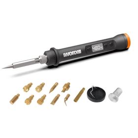 Worx WX744.9 MAKERX 20 V ve 12 Aksesuar Akülü Dijital Lehim Makinesi