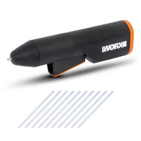 Worx WX746.9 MAKERX 20 Volt Sıcak Mum Silikon Tabancası ve 10 Adet Silikon