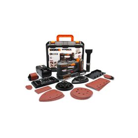Worx Wx820 20 volt 2.0 Ah. Li-Ion Profesyonel Devir Ayarlı Çok Amaçlı Şarjlı Zımpara