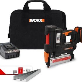 Worx WX842 20 Volt 2.0 Ah Li-Ion 15-50 mm Profesyonel Şarjlı Çivi Çakma Makinesi + 2700 Adet Yedek Çivi