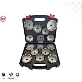 WOSSEN 41600 1/2 15 Parça Tas Tipi Yağ Filtre Sökme Seti Takımı