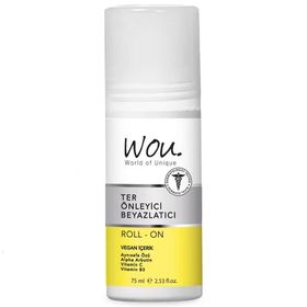 Wou 75 ml Ter Önleyici Beyazlatıcı Roll-On