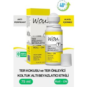 Wou 75 ml Ter Önleyici Beyazlatıcı Roll-On