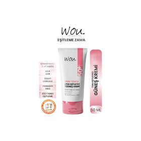 Wou Ton Eşitleyici 50 ml Güneş Kremi