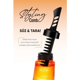 Wou World Of Unique 260 ml Saç Şekillendirici Jel Tarak