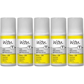 Wou World Of Unique Ter Önleyici Beyazlatıcı 5x75 ml Unisex Deodorant Roll-On