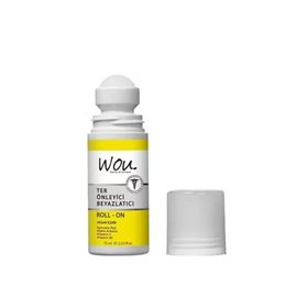 Wou World Of Unique Ter Önleyici Beyazlatıcı 6x75 ml Unisex Deodorant Roll-On