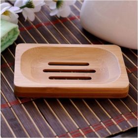 Wow Home 1280 Dikdörtgen Bambu Katı Sabunluk