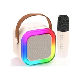 WowKids SY13 İki Mikrofonlu Pembe Karaoke Speaker