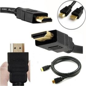 Wozlo 1.8 m HDMI Kablo Full Hd 3D Ses 1080P LED-LCD-PS3 W1594-016-Siyah Görüntü Kablosu