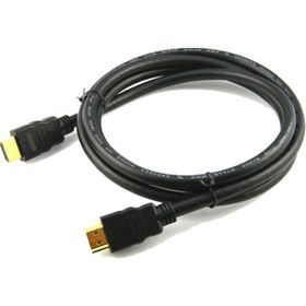 Wozlo 1.8 m HDMI Kablo Full Hd 3D Ses 1080P LED-LCD-PS3 W1594-016-Siyah Görüntü Kablosu