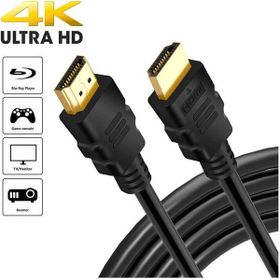 Wozlo 3D Ağ Destekli Altın Uçlu 4K 60Hz 18G Bps Ultra HD 4K Ethernet 15 m HDMI Kablosu