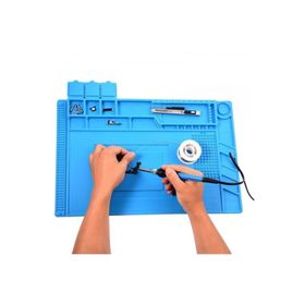 Wozlo S160 Isıya Dayanıklı Silikon Mıknatıslı Anti Statik 45x30 cm Tamir Pedi