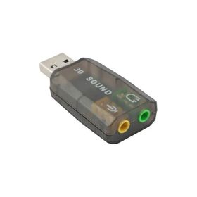 Wozlo Virtual 5.1 Sound USB Ses Kartı 3D Çevirici Dönüştürücü