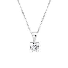 WPN3311 0.05 ct Karat E-F vs Pırlanta Tektaş Kolye