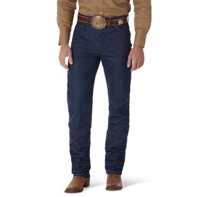 Wrangler 13MWZ İndigo Önceden Yıkanmış Kovboy Kesim Orijinal Erkek Jean