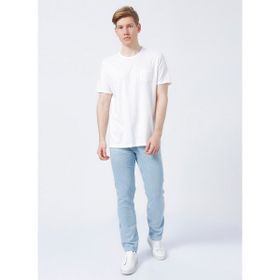 Wrangler Greensboro Açık Mavi Regular Straight Jean Pantolon Erkek Jean Pantolon