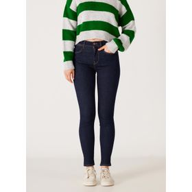 Wrangler Kadın Süper Yüksek Skinny Kot Pantolon Mavi 26W / 32L