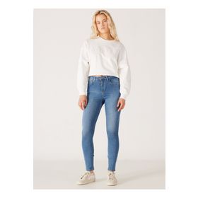 Wrangler Kadın Süper Yüksek Skinny Kot Pantolon Mavi 26W / 32L