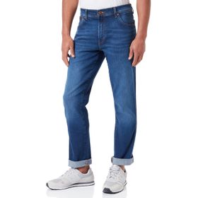 Wrangler Mavi Texas Slim Erkek Kot Pantolon