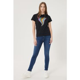 Wrangler Skinny kadın kot pantolon Soft Sky 31W / 34L