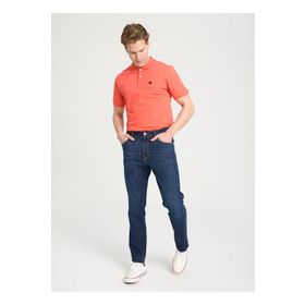 Wrangler Texas Koyu Mavi Slim Erkek Jean Pantolon