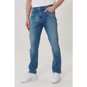 Wrangler Texas Slim Erkek kot pantolon Dark Teal 32W / 32L
