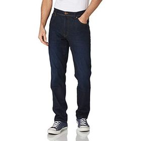 Wrangler Texas Slim Erkek kot pantolon Dark Teal 32W / 32L
