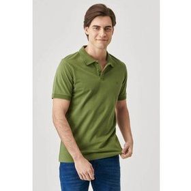 Wrangler W211837300 Yeşil Erkek Polo T-shirt