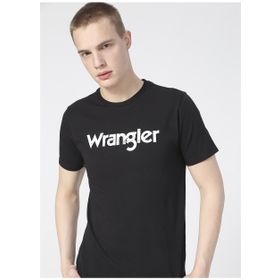Wrangler W211922001 Siyah Logo Erkek T-shirt