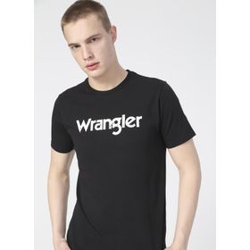 Wrangler W211922001 Siyah Logo Erkek T-shirt