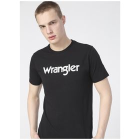 Wrangler W211922001 Siyah Logo Erkek T-shirt