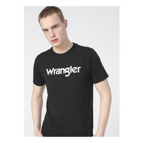 Wrangler W211922001 Siyah Logo Erkek T-shirt