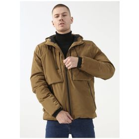 Wrangler W222540211 Açık Kahve Erkek Parka Ceket