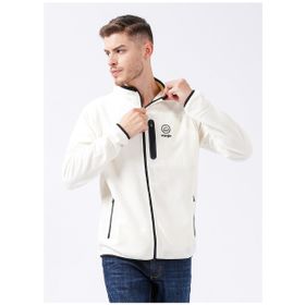 Wrangler W222579104 Regular Fit Ekru Şardonlu Erkek Polar Sweatshirt