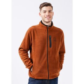 Wrangler W222579SZ Regular Fit Kahve Şardonlu Polar Erkek Sweatshirt