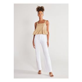 Wrangler W231112614 Bej Kare Yaka Kadın Bluz
