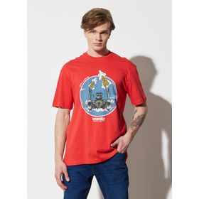 Wrangler W231237600 Bisiklet Yaka Kırmızı Erkek T-shirt