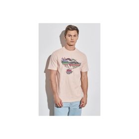 Wrangler W231243590 Pembe Erkek T-shirt