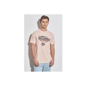 Wrangler W231243590 Pembe Erkek T-shirt