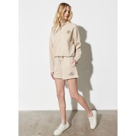 Wrangler W231281614 Bej Lastikli Bel Regular Fit Kadın Şort