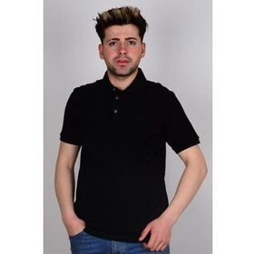 Wrangler W231325001 Siyah Polo Yaka Erkek T-shirt